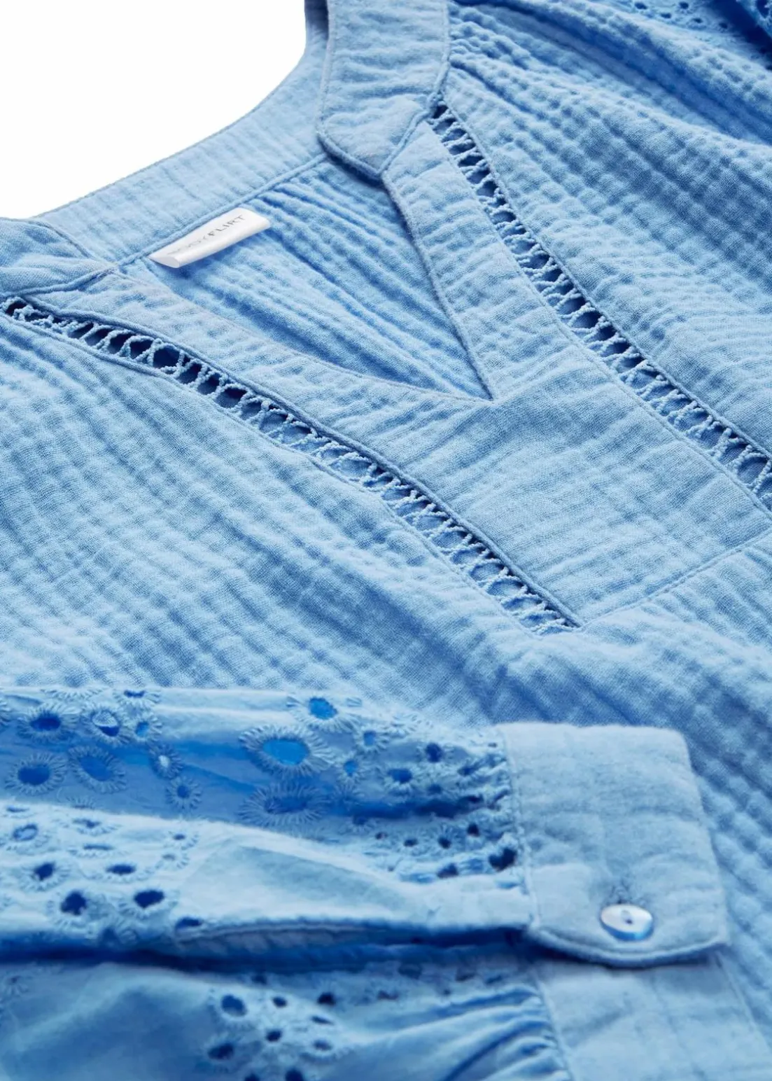 Tunika aus luftigem Musselin