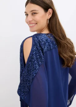 Tunika mit Pailletten