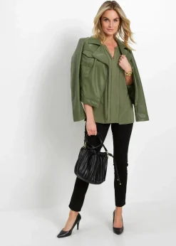 Tunikabluse aus fließender Viskose