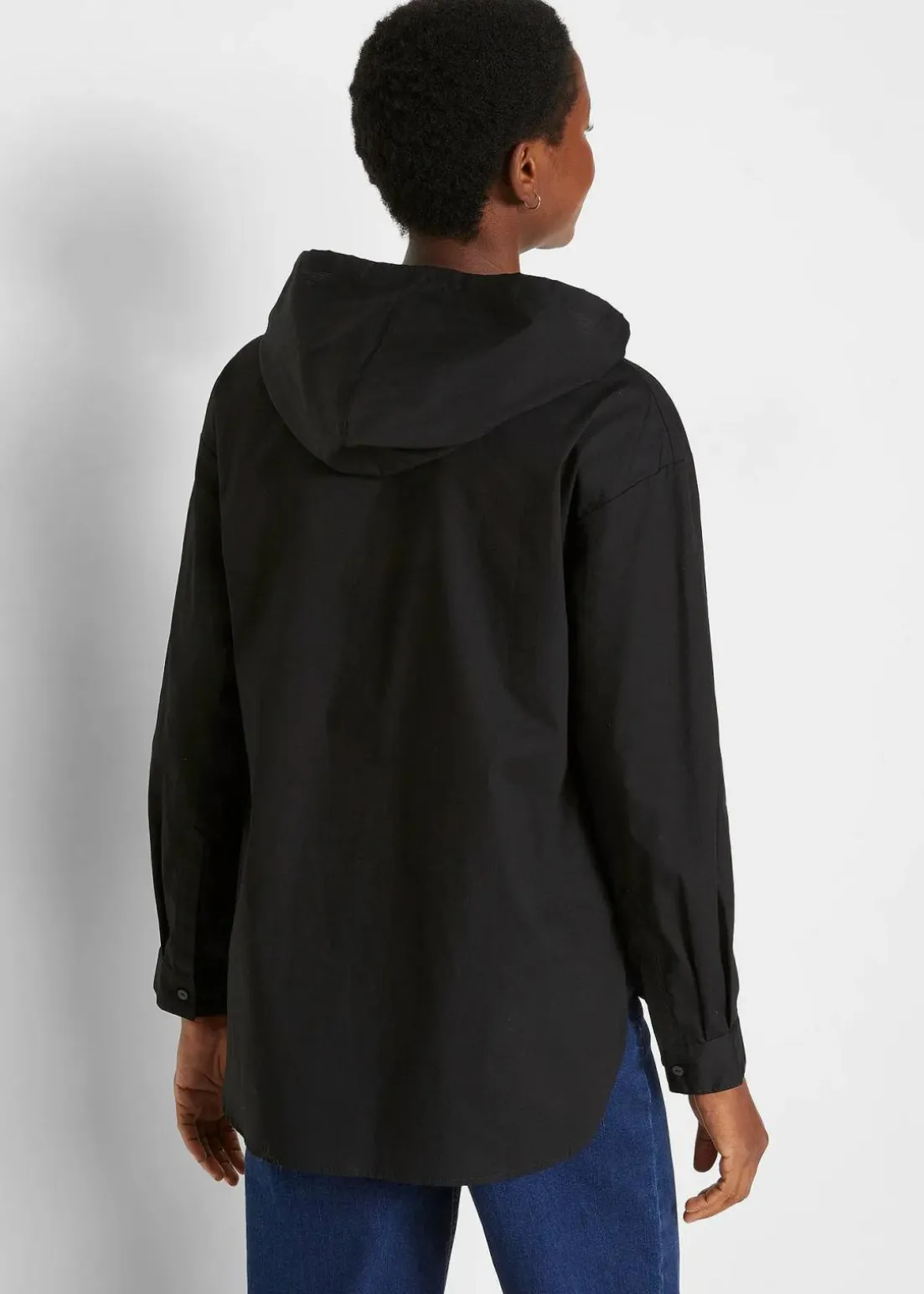 Tunikabluse aus reiner Bio-Baumwolle