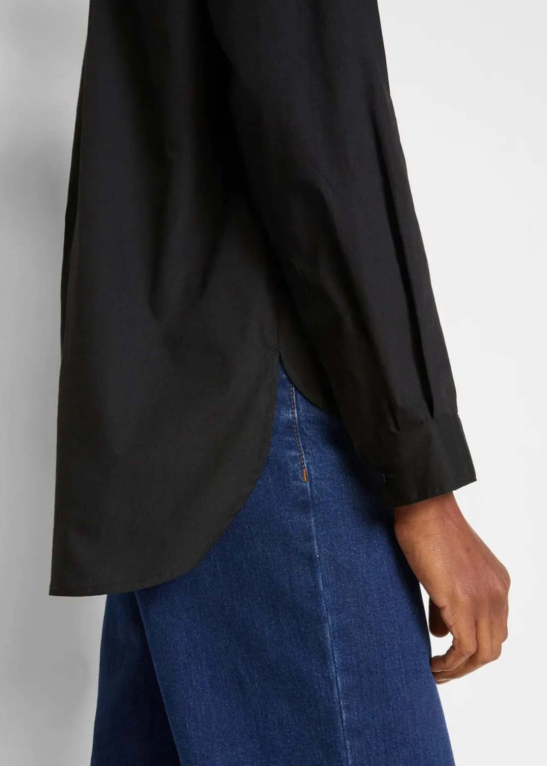 Tunikabluse aus reiner Bio-Baumwolle