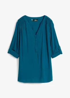 Tunikabluse aus softer Viskose