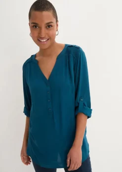 Tunikabluse aus softer Viskose