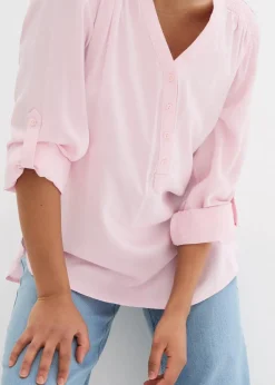 Tunikabluse aus softer Viskose