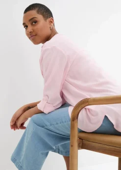 Tunikabluse aus softer Viskose