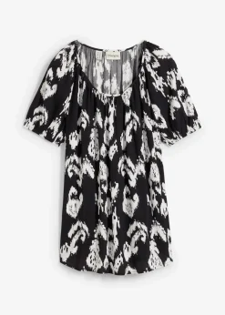 Tunikabluse aus softer Viskose