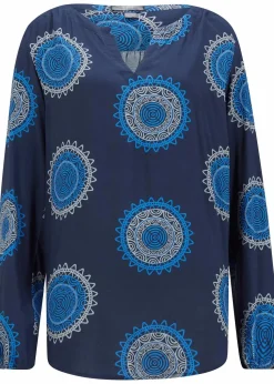 Tunikabluse aus softer Viskose