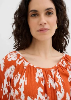 Tunikabluse aus softer Viskose