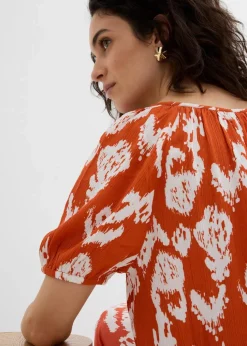 Tunikabluse aus softer Viskose