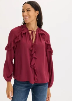 Tunikabluse mit Volants