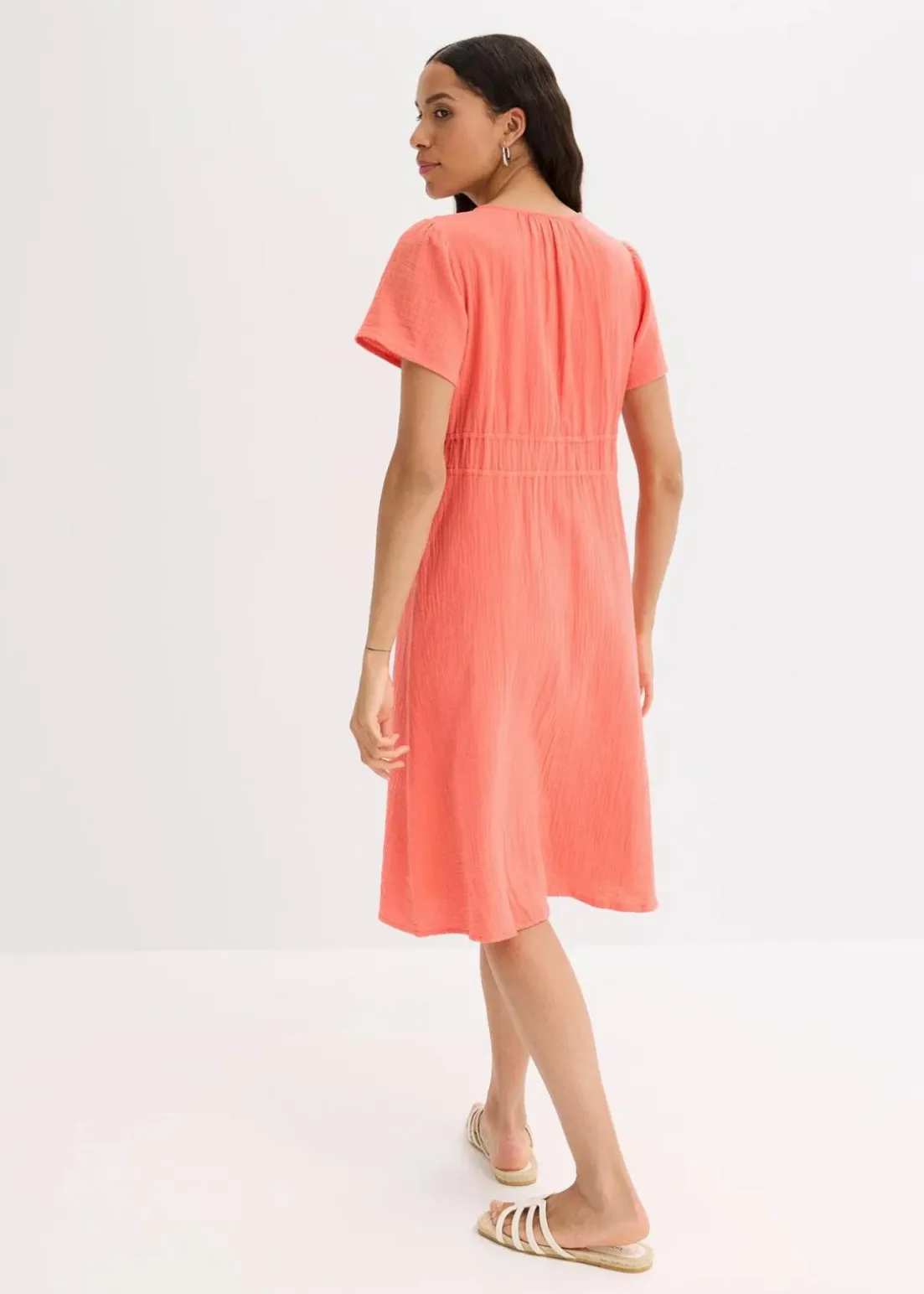 Tunika-Kleid aus Musselin