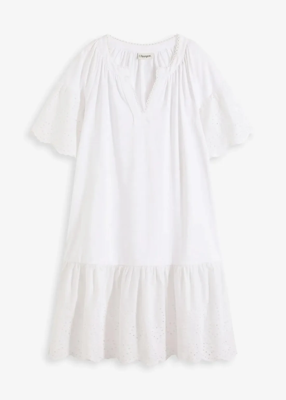 Tunika-Kleid aus reiner Bio-Baumwolle