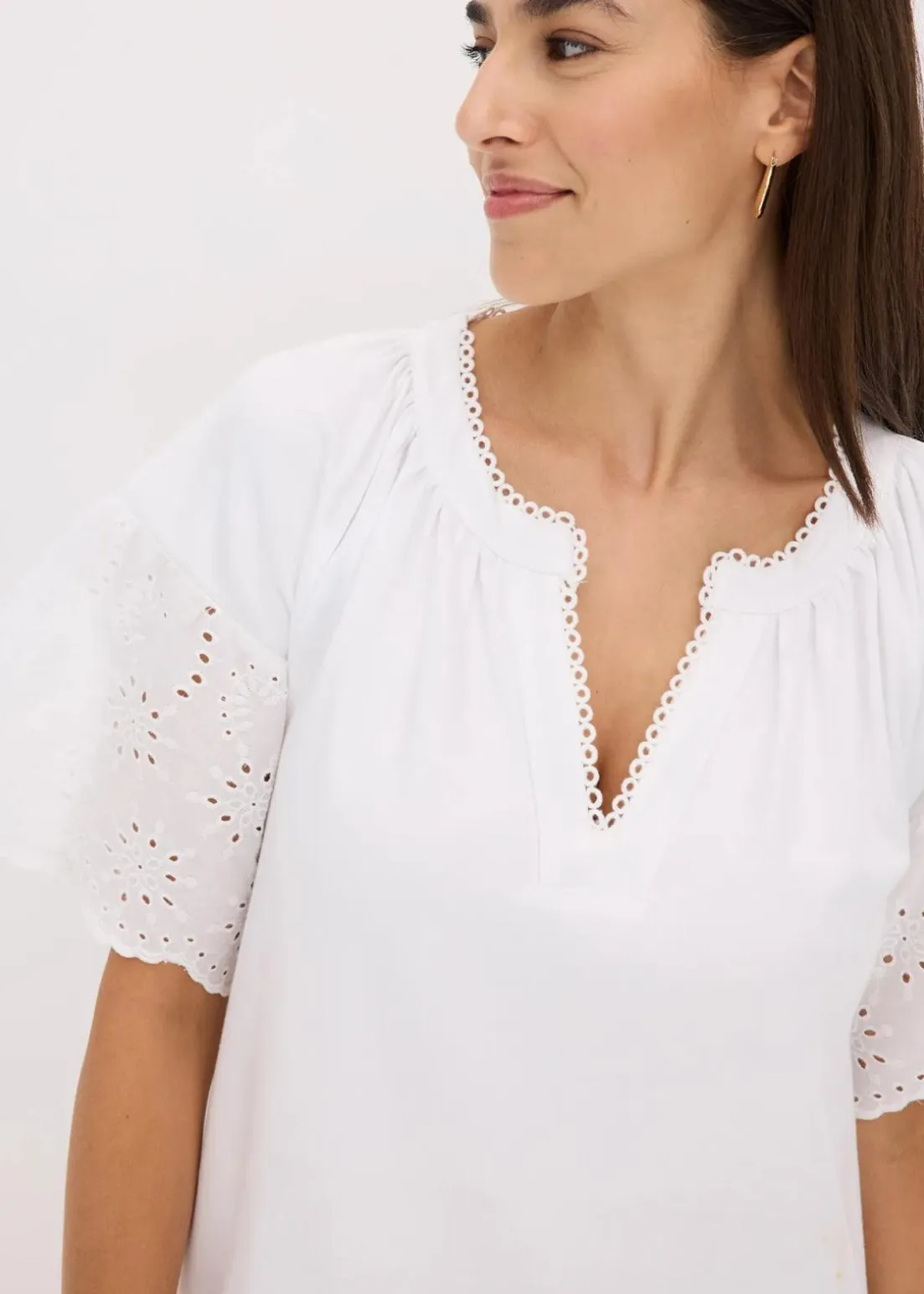 Tunika-Kleid aus reiner Bio-Baumwolle