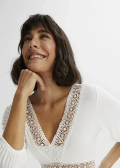 Tunika-Kleid aus softem Viskose-Mix