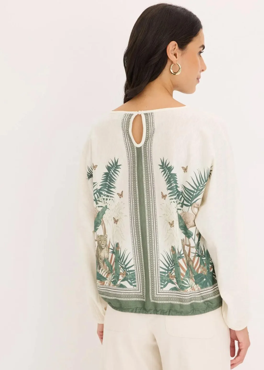 Tunika-Shirt bedruckt