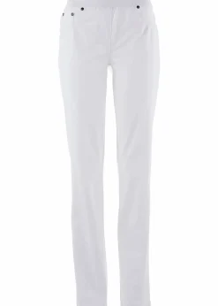 Twill Treggings aus elastischem Baumwoll-Mix