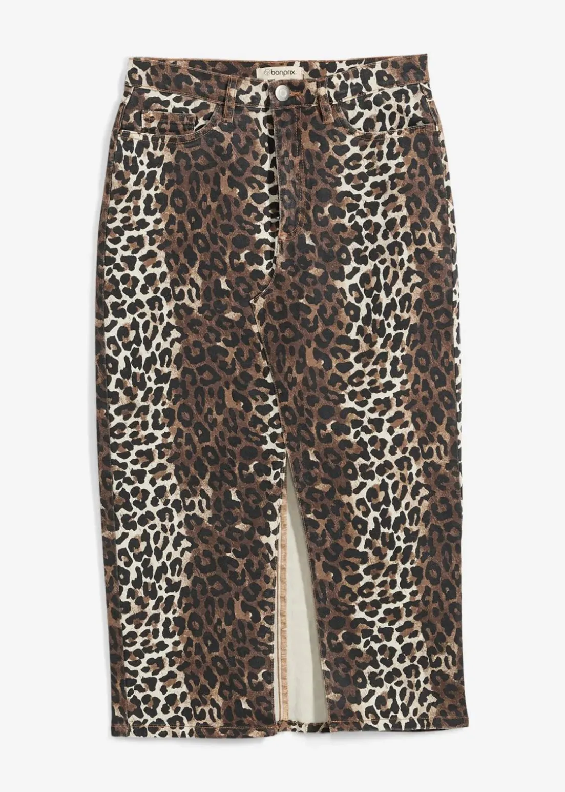 Twill-Rock aus Baumwolle mit Stretch