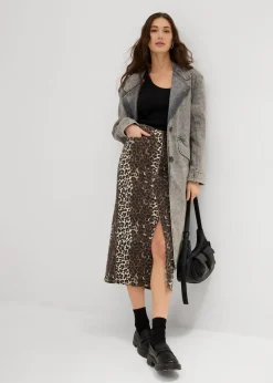 Twill-Rock aus Baumwolle mit Stretch