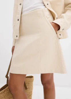 Twill-Rock aus reiner Baumwolle