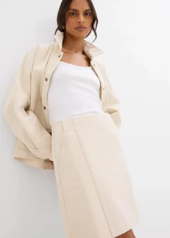 Twill-Rock aus reiner Baumwolle