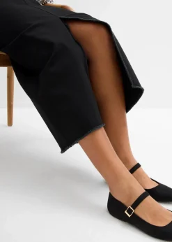 Twill-Rock mit Fransen