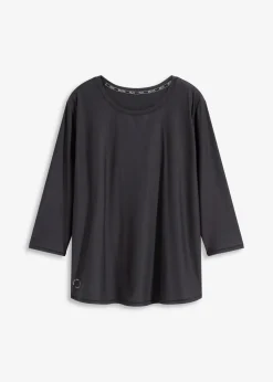 Ultrasoftes Funktionsshirt mit ¾ Ärmel, schnelltrocknend