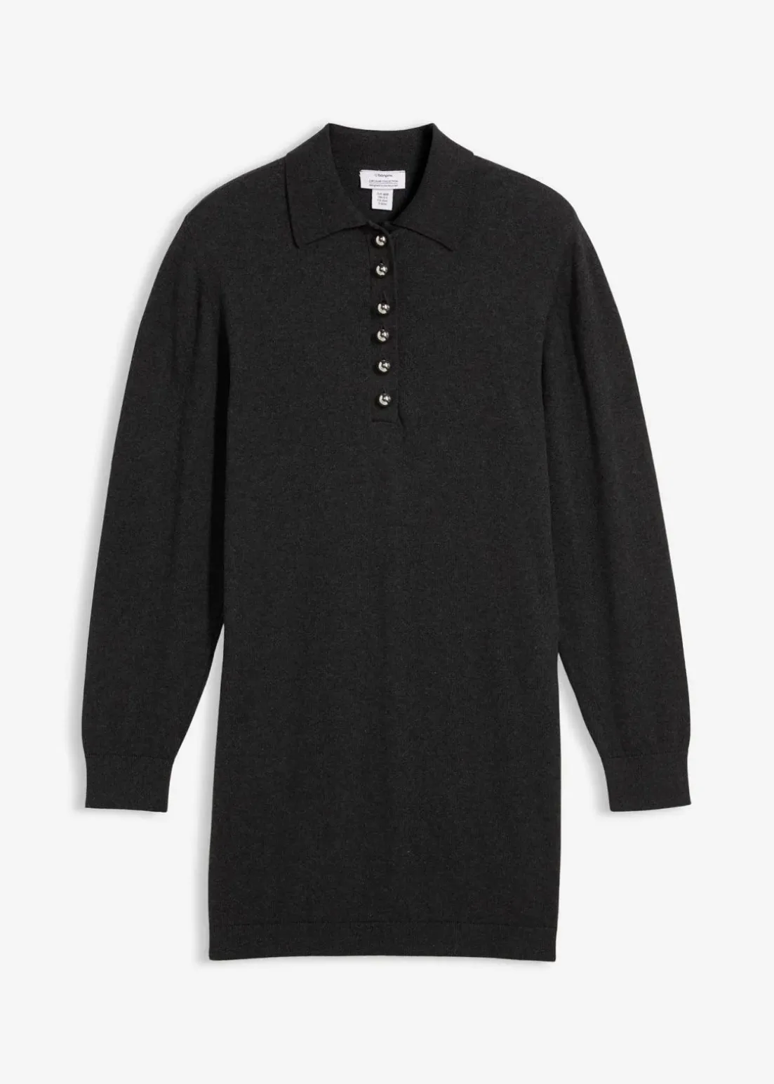 Umstands- und Stillkleid aus feingestrickter Bio-Baumwolle