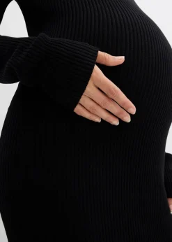 Umstands- und Stillkleid aus Strick