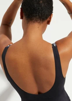 Umstandsbadeanzug mit V-Ausschnitt