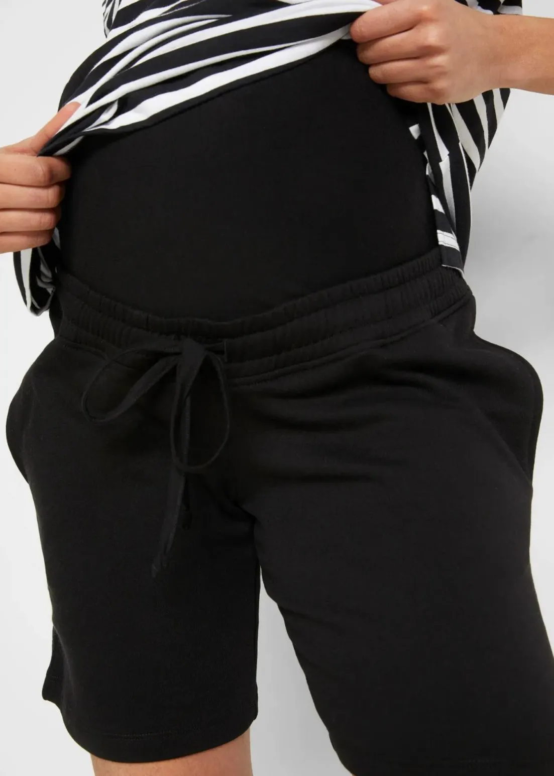 Umstands-Bermudas aus weicher Sweatware (2er Pack)