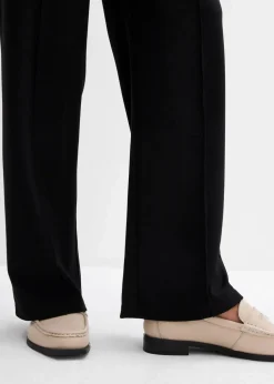 Umstandshose aus Punto di Roma, gerades, weites Bein