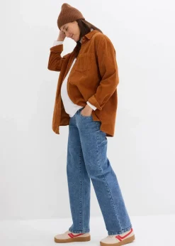 Umstandsjeans aus Bio-Baumwolle, Loose Fit