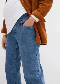 Umstandsjeans aus Bio-Baumwolle, Loose Fit