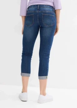 Umstandsjeans mit 7/8 Länge, Slim