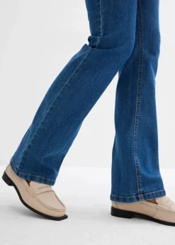 Umstandsjeans mit Bio-Baumwolle, leicht ausgestelltes Bein