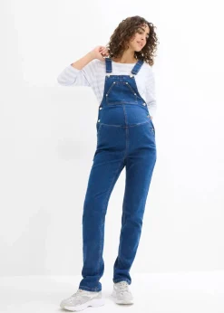 Umstandslatzhose mit verstellbarer Bauchweite, Straight Leg