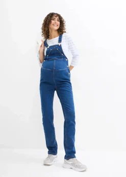 Umstandslatzhose mit verstellbarer Bauchweite, Straight Leg