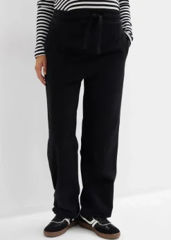 Umstandsweathose mit verstellbarer Saumweite aus reiner Bio-Baumwolle