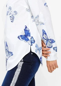 Viskose Bluse bedruckt