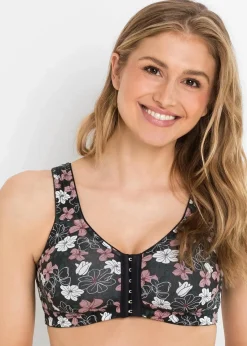 Vorderverschluss-BH ohne Bügel (2er Pack) mit Baumwolle