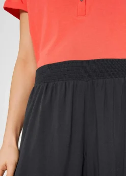 Wadenlange Culotte aus nachhaltiger Viskose