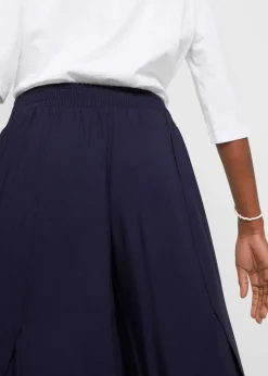 Wadenlange Culotte aus nachhaltiger Viskose