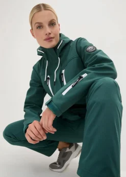 wasserabweisende Softshelljacke