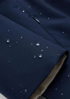 Wasserabweisender 6-in-1 Wende-Umstandsmantel mit Trage- und Schwangerschftseinsatz