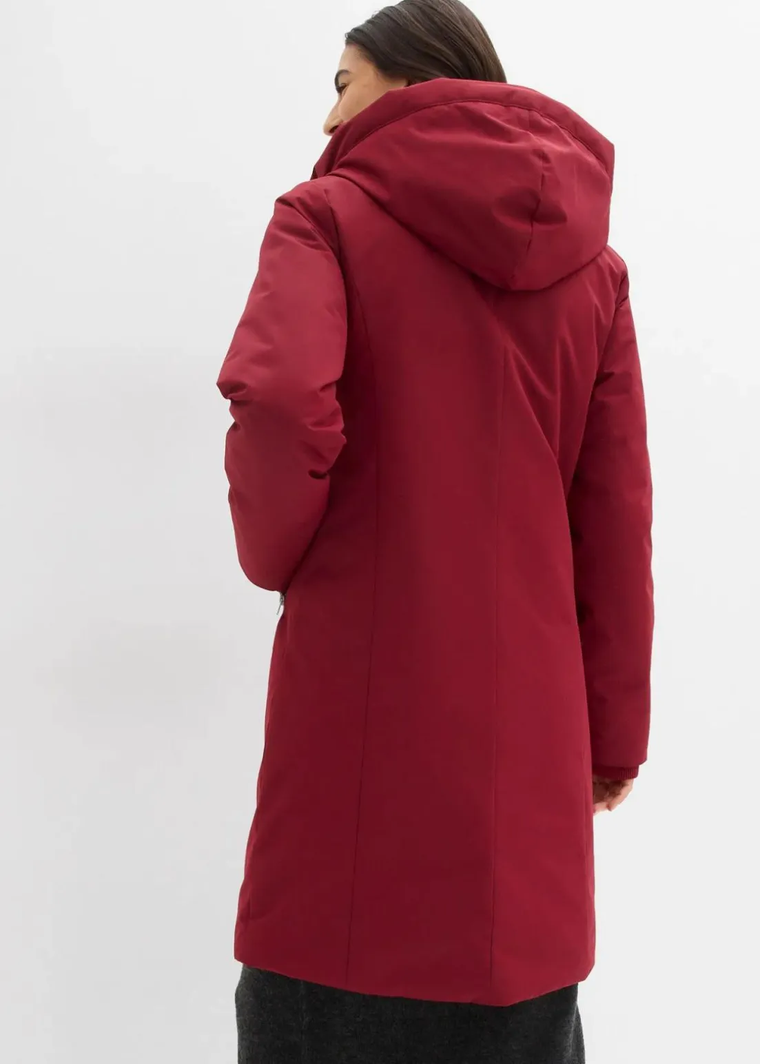 wasserabweisender Outdoor-Mantel, 2in1 Optik