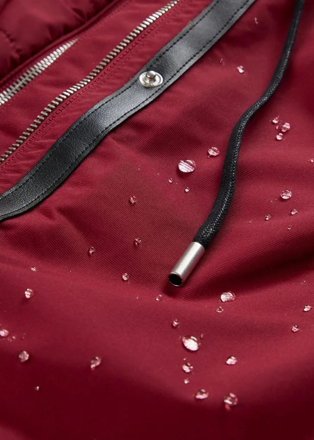 wasserabweisender Outdoor-Mantel, 2in1 Optik