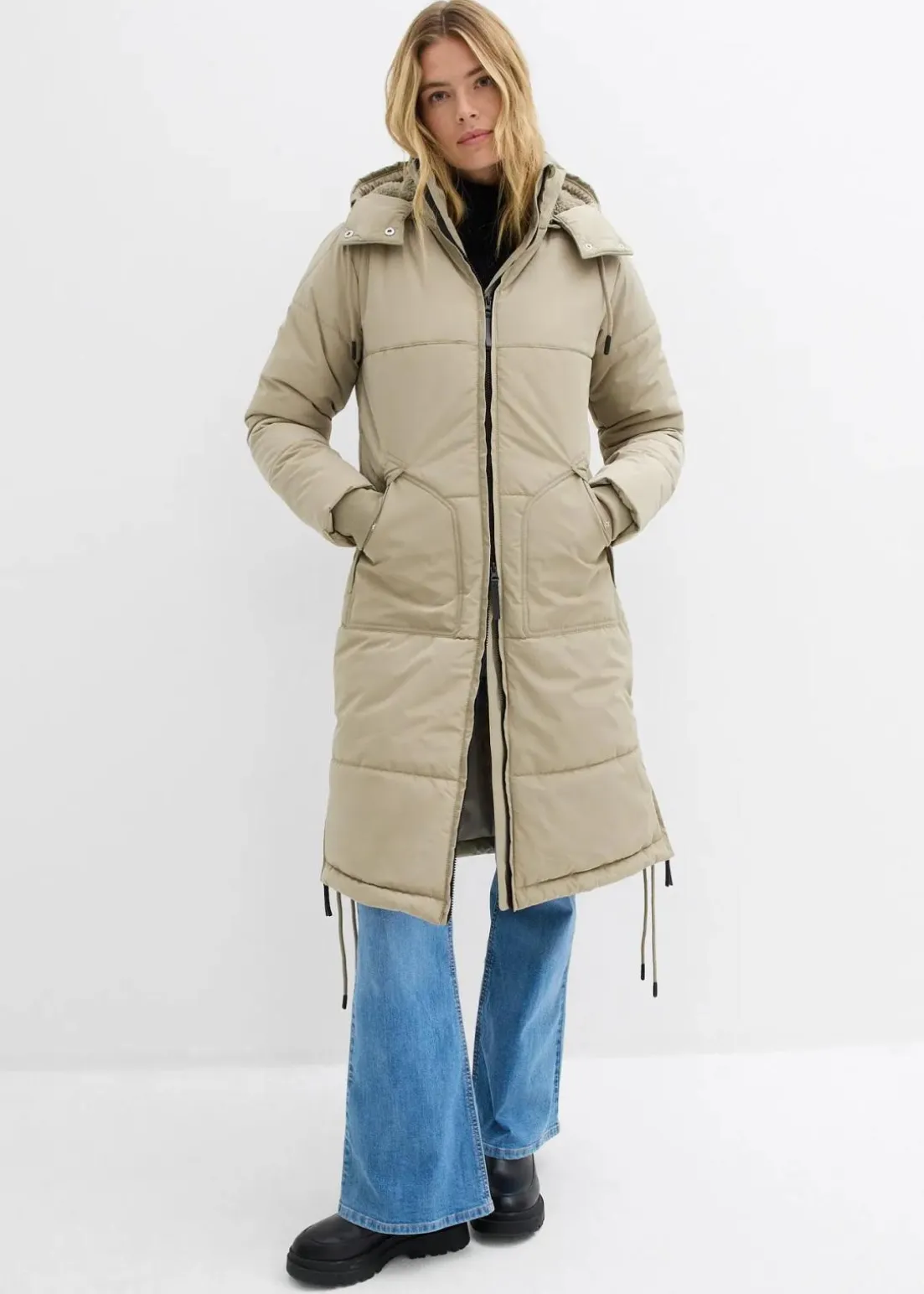 wasserabweisender Steppmantel