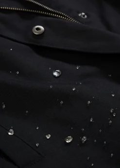 Wasserabweisender Trenchcoat, Oversized