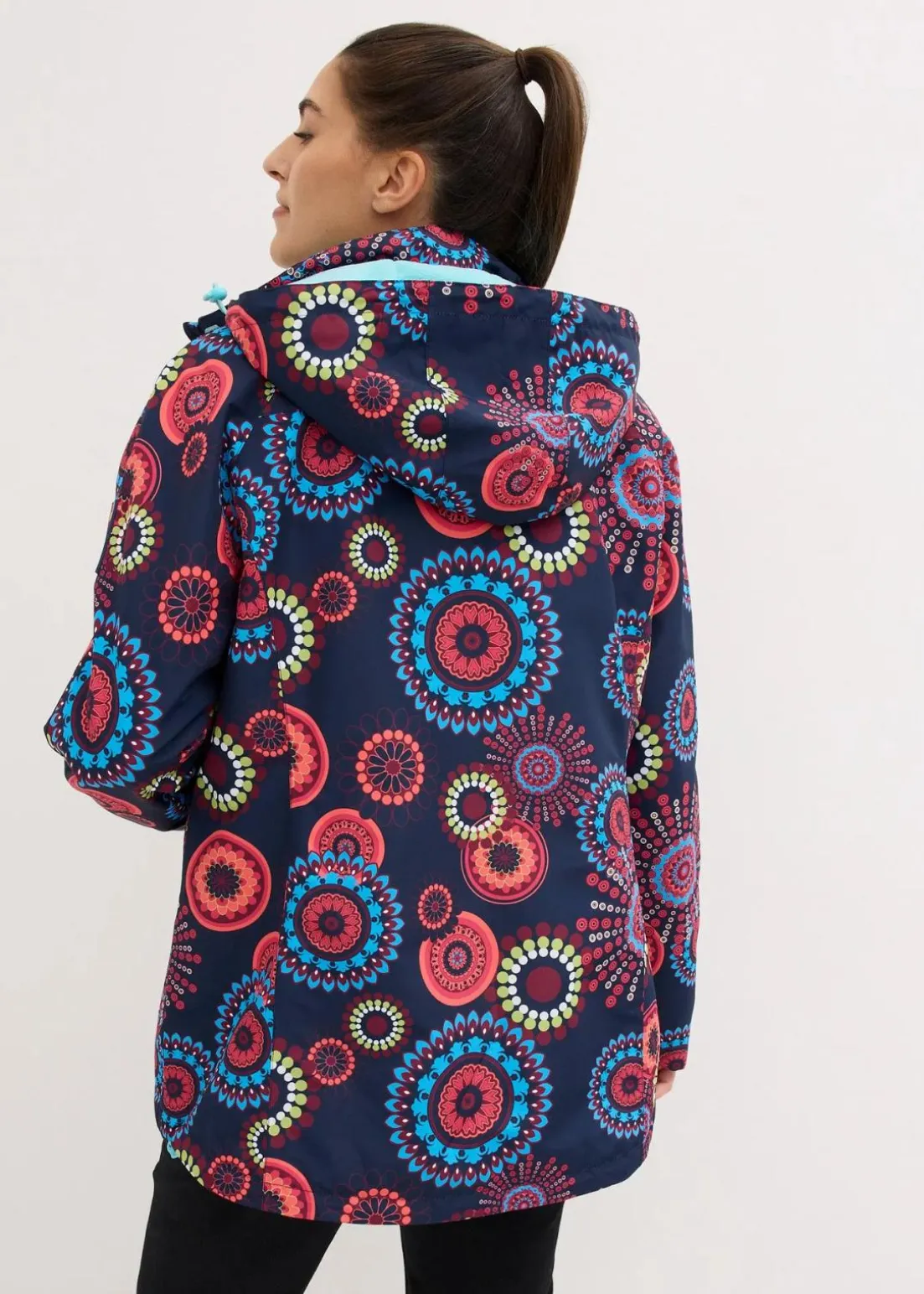 wasserdichte 3 in 1 Funktions-Jacke mit Kapuze