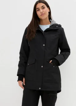 wasserdichte 3in1 Longjacke mit praktischen Taschen